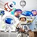 Pedel Galaxy Space Balloons 8Pcs Planet Balloons Outer Space Astronaut Rocket Spaceship Balloon for Planet Themed Kids Birthday Party Supplies - Image 4