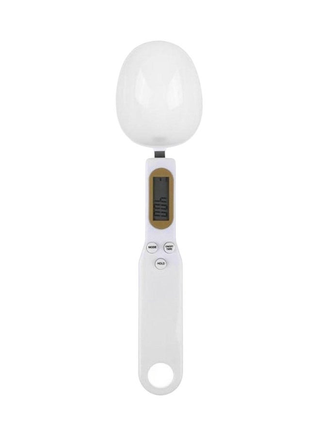 NIBEMINENT Digital LCD Measuring Spoon Scale White 22.8x5.5x2.3cm - Image 1