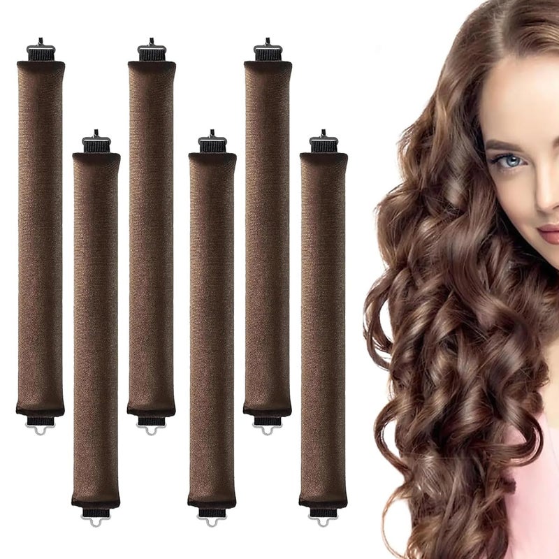 M'AYCREATE مجموعة MAYCREATE® 6 قطع من مكواة الشعر بدون حرارة للنوم - Image 1