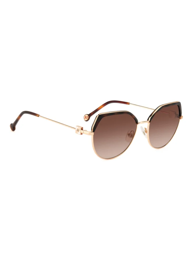 CAROLINA HERRERA ROUND GEOMETRICAL CAROLINA HERRERA SUNGLASSES FRAMES