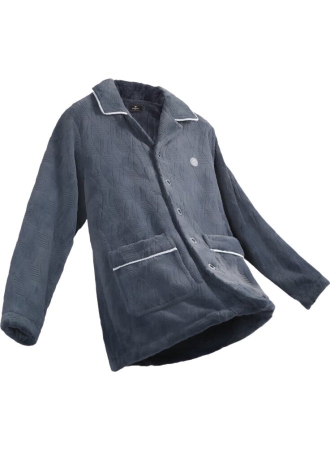 Septwolves Men'S Flannel Warm Pajamas Set Men'S Home Wear Set - Image 1