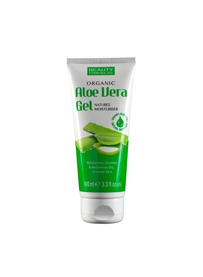 BEAUTY FORMULAS Beauty Formulas Organic Aloe Vera Gel 100 ml