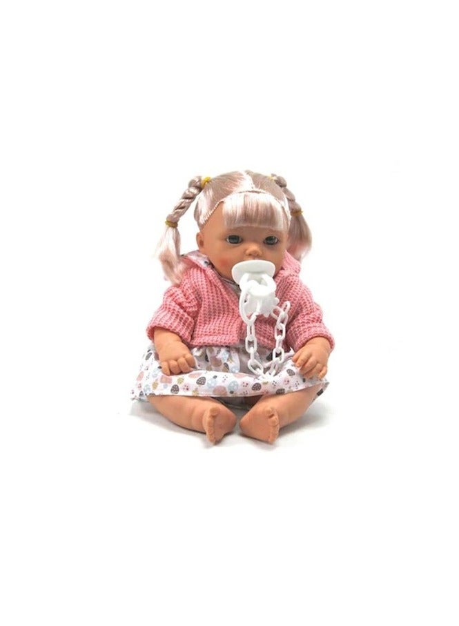 JAWDA BONNIE BABY DOLL WITH PACIFIER (12 INCHES)