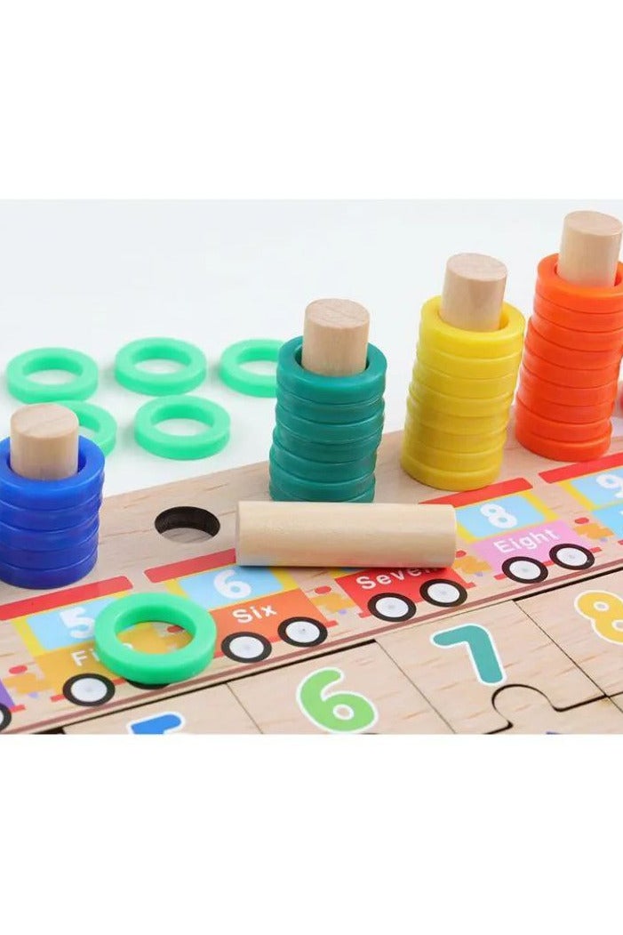 Montessori Math Toy, Wooden Educational Toy, Educational Toys for Kids - Image 2