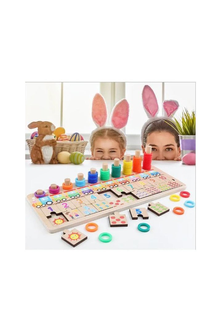 Montessori Math Toy, Wooden Educational Toy, Educational Toys for Kids - Image 3