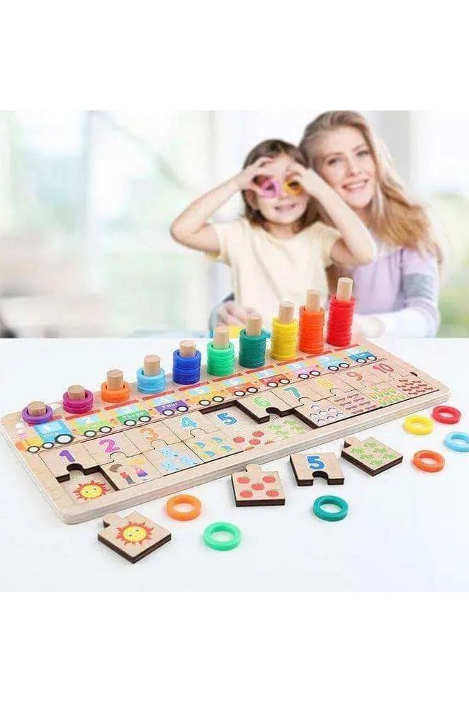 Montessori Math Toy, Wooden Educational Toy, Educational Toys for Kids - Image 4