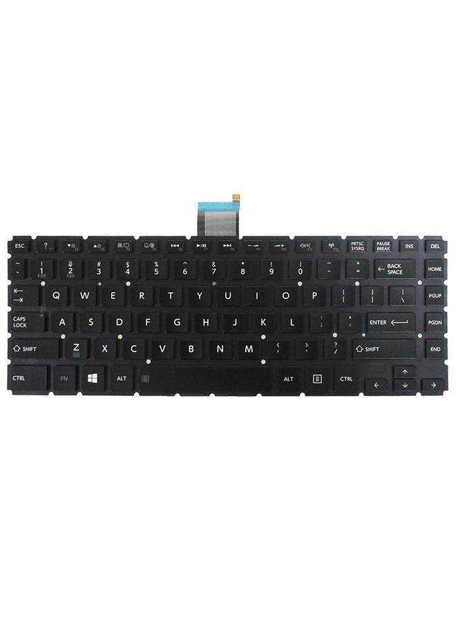 إيروريكس لوحة مفاتيح بإضاءة خلفية لأجهزة الكمبيوتر المحمول TOSHIBA L40-B / L40D-B / L45-B الإصدار الأمريكي - Image 2