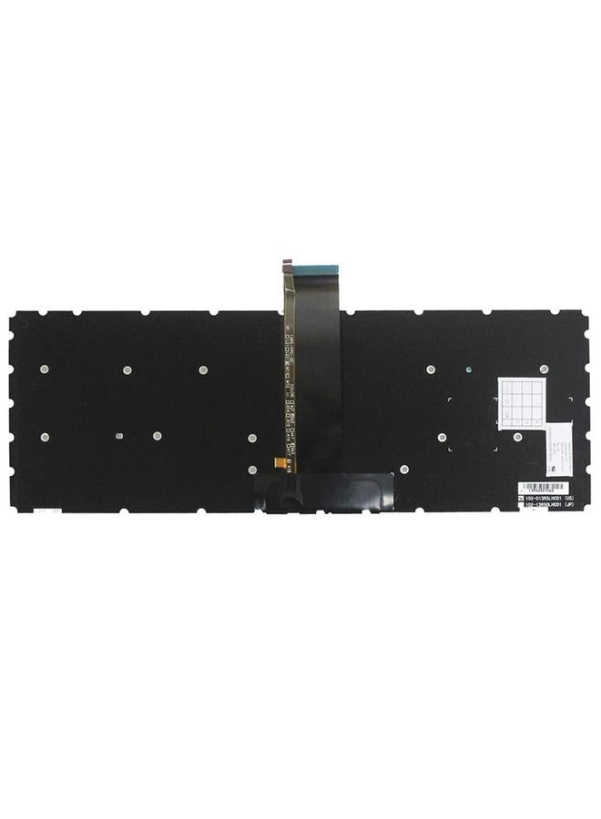 إيروريكس لوحة مفاتيح بإضاءة خلفية لأجهزة الكمبيوتر المحمول TOSHIBA L40-B / L40D-B / L45-B الإصدار الأمريكي - Image 3