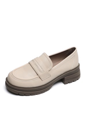 English Style Round Toe Soft Sole Single Shoes Beige - pzsku/ZFE729BBC05DAFD263DA5Z/45/_/1677760746/8faf0b25-9172-4872-8f97-71a576c88c09