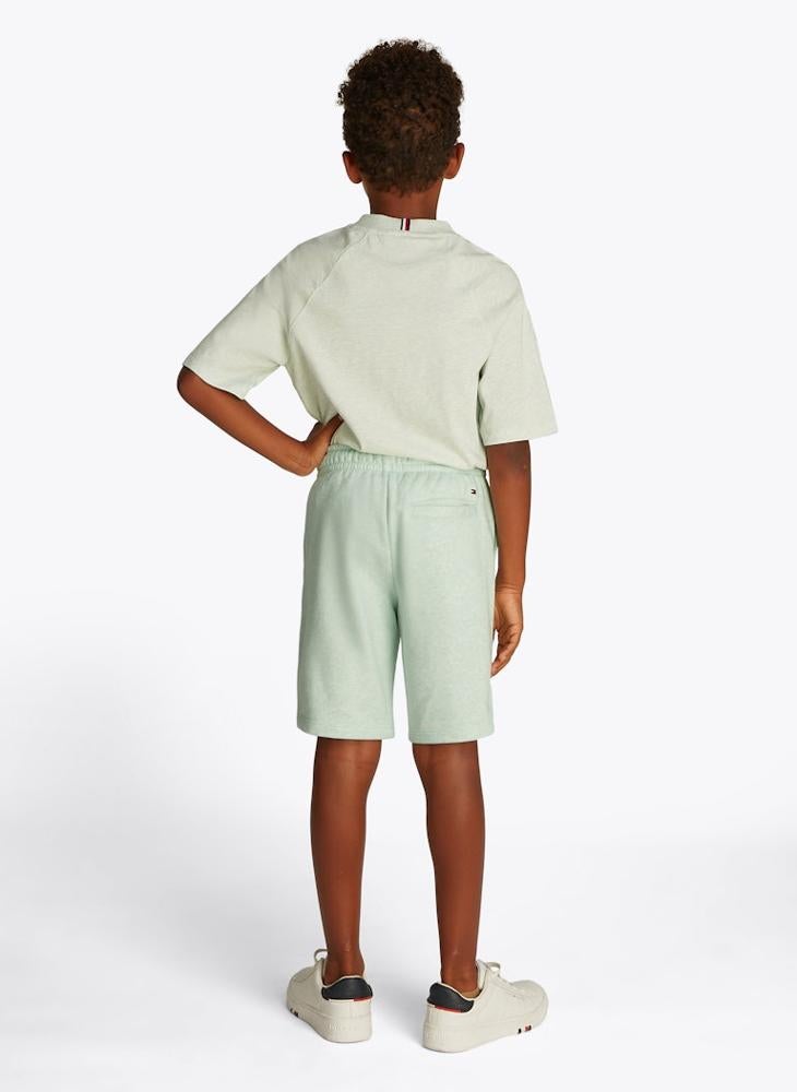 TOMMY HILFIGER Kids Drawstring Varsity Sweatshorts  - Image 2