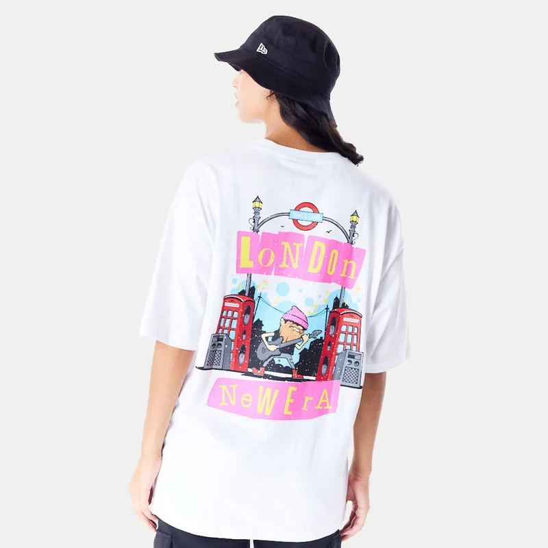 نيو ايرا تيشيرت سيتي جرافيك لندن للرجال