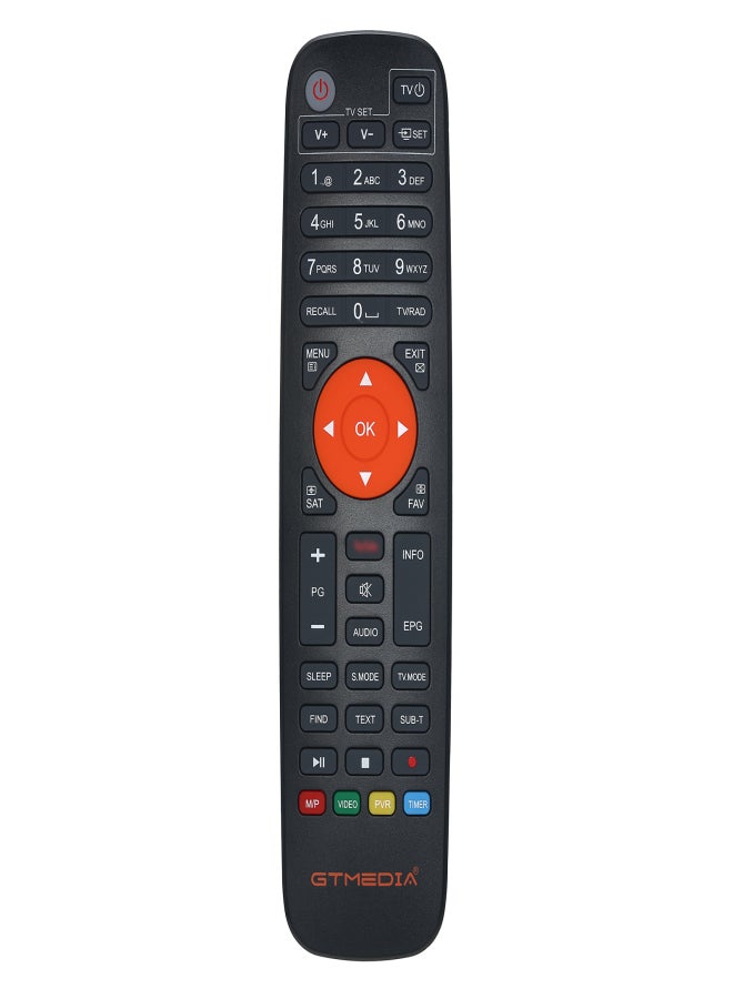 جي تي ميديا جهاز التحكم عن بعد GTMEDIA V7 لجهاز GTMEDIA V7s V7 Plus Smart Replacement المخصص sat V7 V7 MAX V7 Super GTC Receiver Set Top Box - Image 1