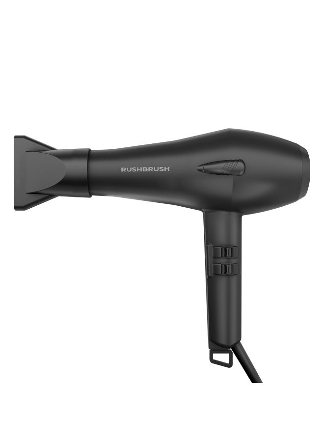 Rush Brush D3 Turbo Dryer 2600 Watt, 3 Heat & 2 Speed - Image 5