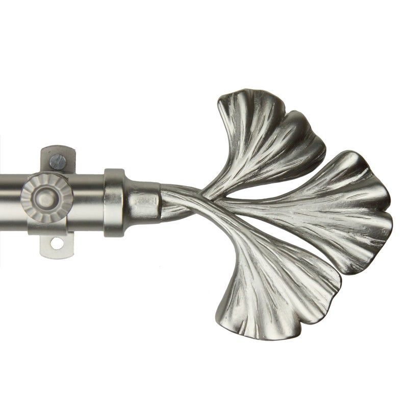 Rod Desyne Rod Desyne Fortune Curtain Rod 66120 Satin Nickel