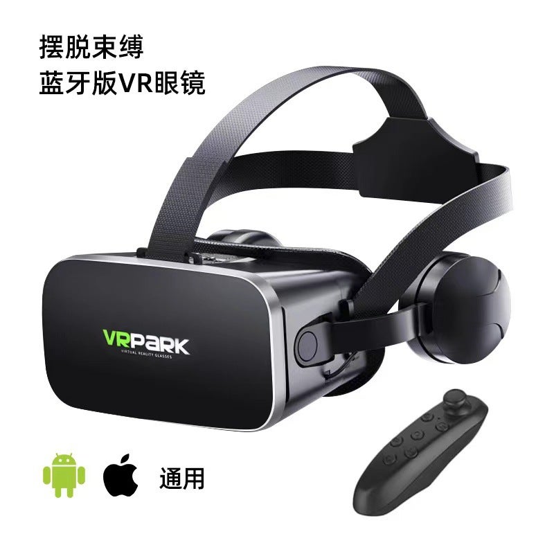 نظارات الواقع الافتراضي الذكية J50 سماعة بلوتوث نظارات VR بانورامية 4K شحن مباشر نظارات VR - Image 2