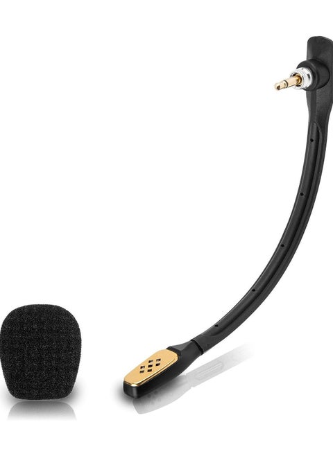 A40 Mic, Microphone Replacement for Astro A40 / A40 TR Gaming Headset on PS5, PS4, Xbox One, PC, Mac, Phone, Noise Cancelling 3.5mm Black