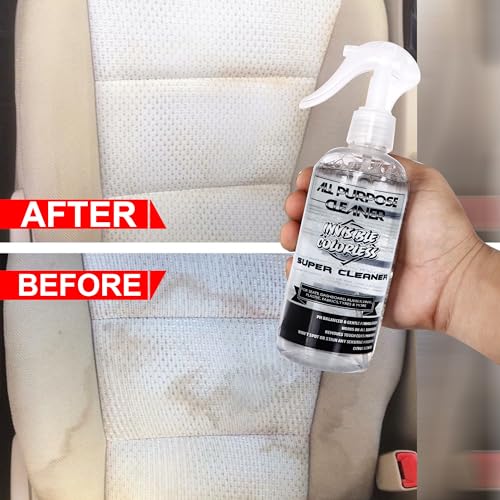 Auto Hub All Purpose Car Interior Cleaner, Car Seat Cleaner, Safe for All Interior Parts Including Dashboard, Plastic Parts, Door, Glass, Seats - Prevents Fading from UV - Transparent & Colorless - Image 3