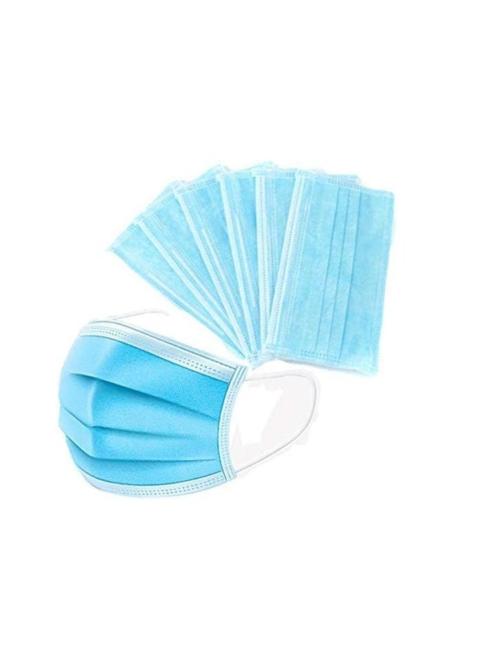 SKP Plastic Blue 3-Layer Face Mask (50 pcs)  - Image 3