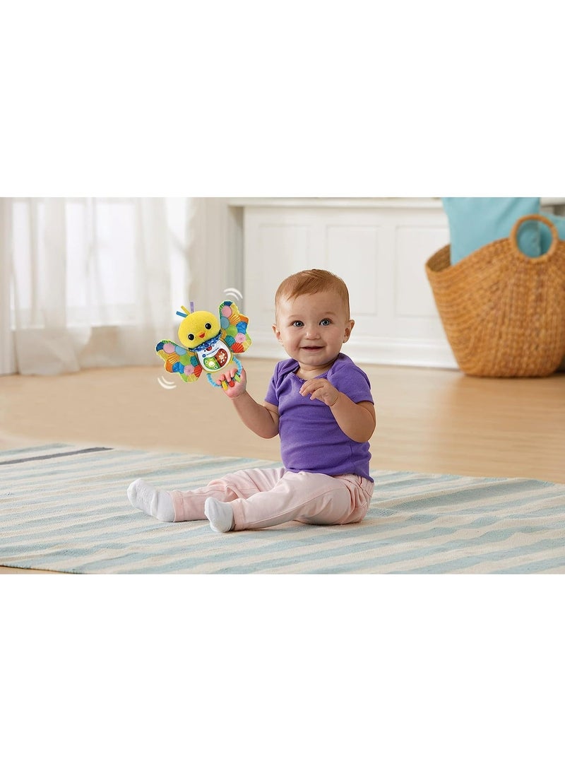 VTech Baby Rattle & Shake Birdie – Interactive Musical Plush Toy with Lights, Motion Sensor & Textures for Infants and Toddlers (3-24 Months) - Image 3