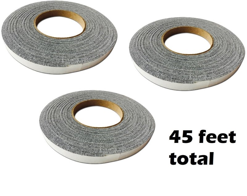 LavaLock 12 Grey High Performance BBQ Gaskets Smoker Seals - Self Stick 1/2 x 1/8 x 15 ft Long Hi -Temp (3) - Image 2