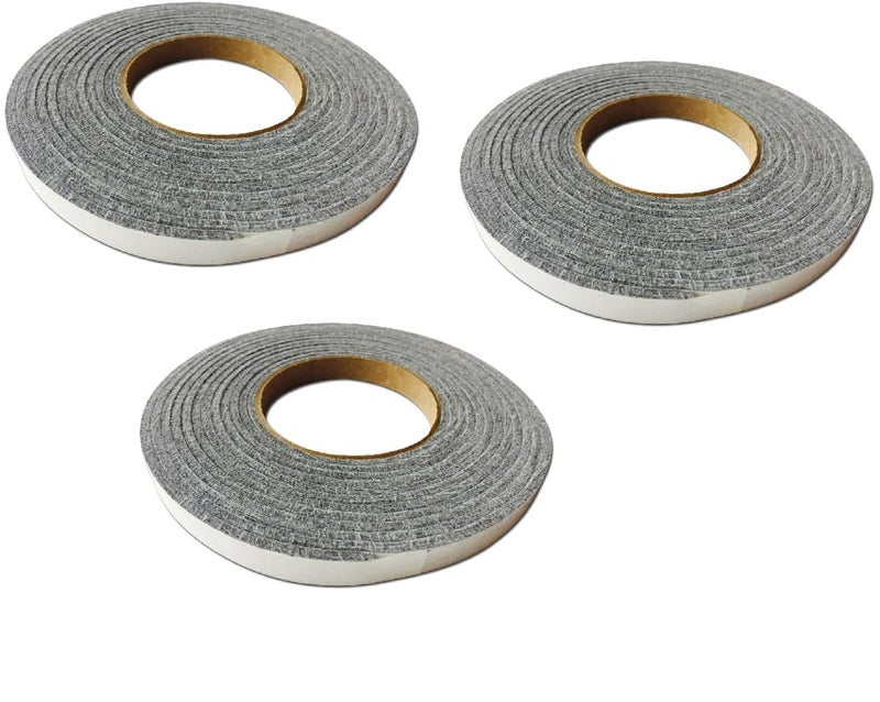 LavaLock 12 Grey High Performance BBQ Gaskets Smoker Seals - Self Stick 1/2 x 1/8 x 15 ft Long Hi -Temp (3) - Image 5