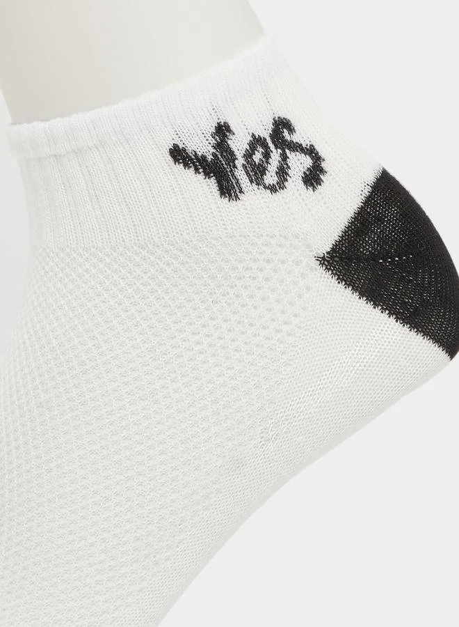 Styli Styli Set of 5 - Printed Ankle Socks