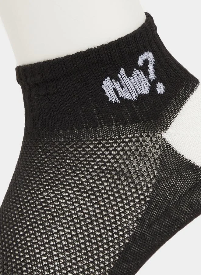 Styli Styli Set of 5 - Printed Ankle Socks