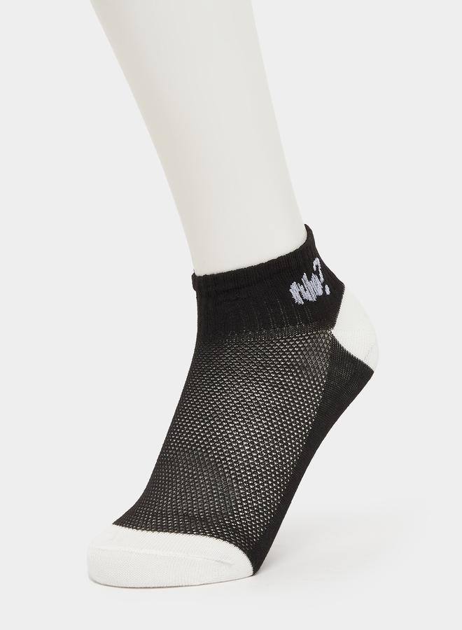 ستايلي ستايل سيت 5 أزواج - جوارب بطبعات للكاحل - Image 2