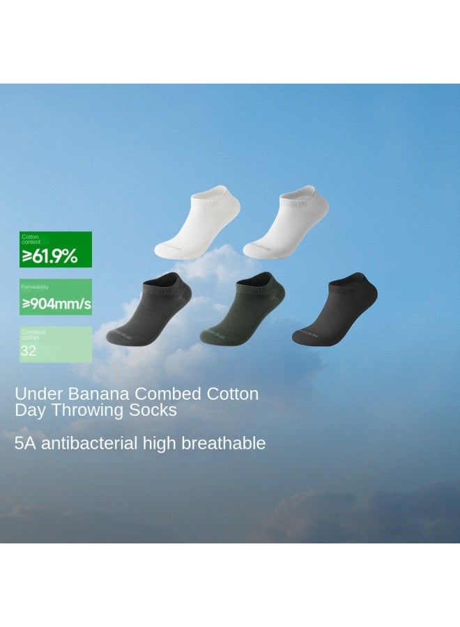 Beneunder 5a Antibacterial Convenient Cotton Antimicrobial Mesh Breathable High Elasticity Snug Fit Non-slip Heel - Image 2