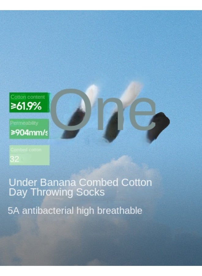 Beneunder 5a Antibacterial Convenient Cotton Antimicrobial Mesh Breathable High Elasticity Snug Fit Non-slip Heel - Image 1