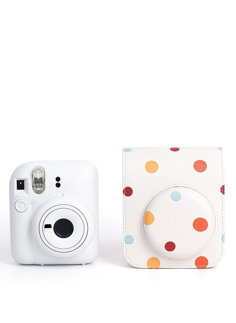 Generic Instant Camera Case Bag With Strap For Fujifilm Instax Mini 12 Pink  - Image 1