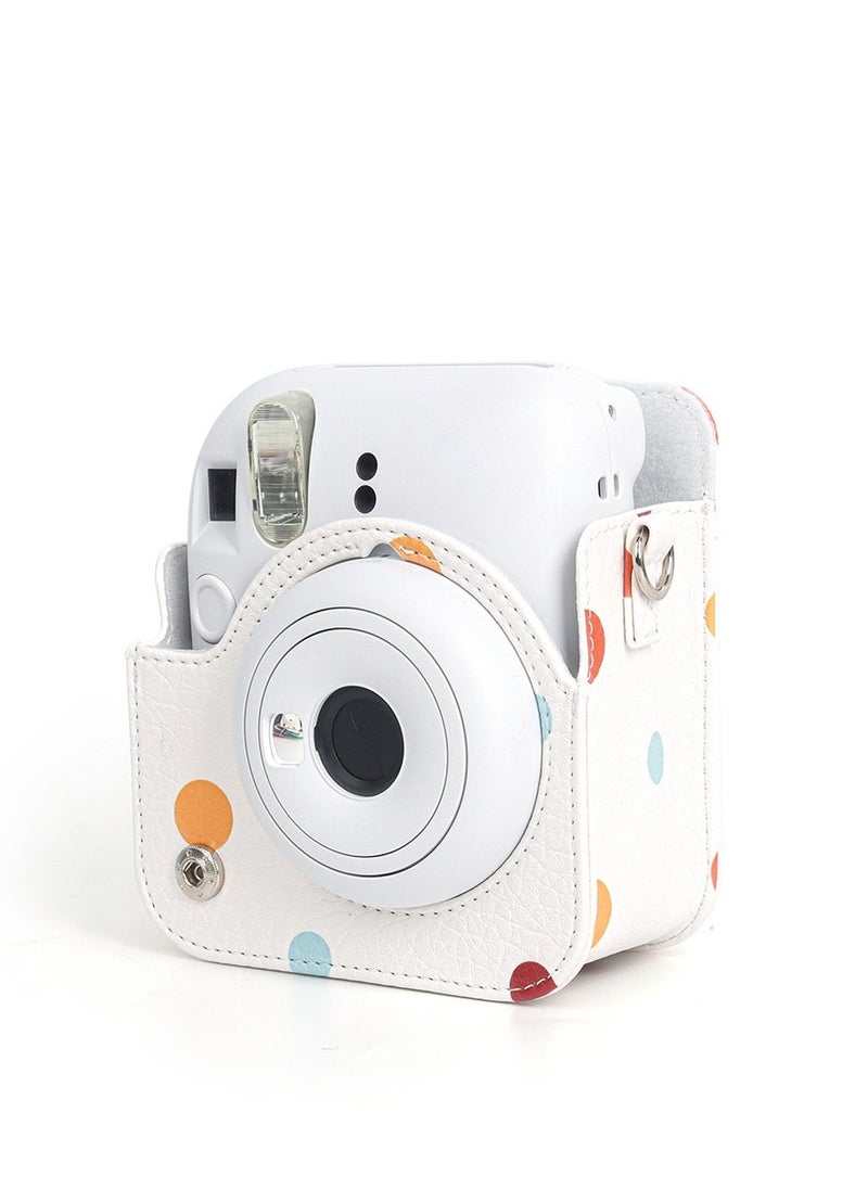 Generic Instant Camera Case Bag With Strap For Fujifilm Instax Mini 12 Pink  - Image 2