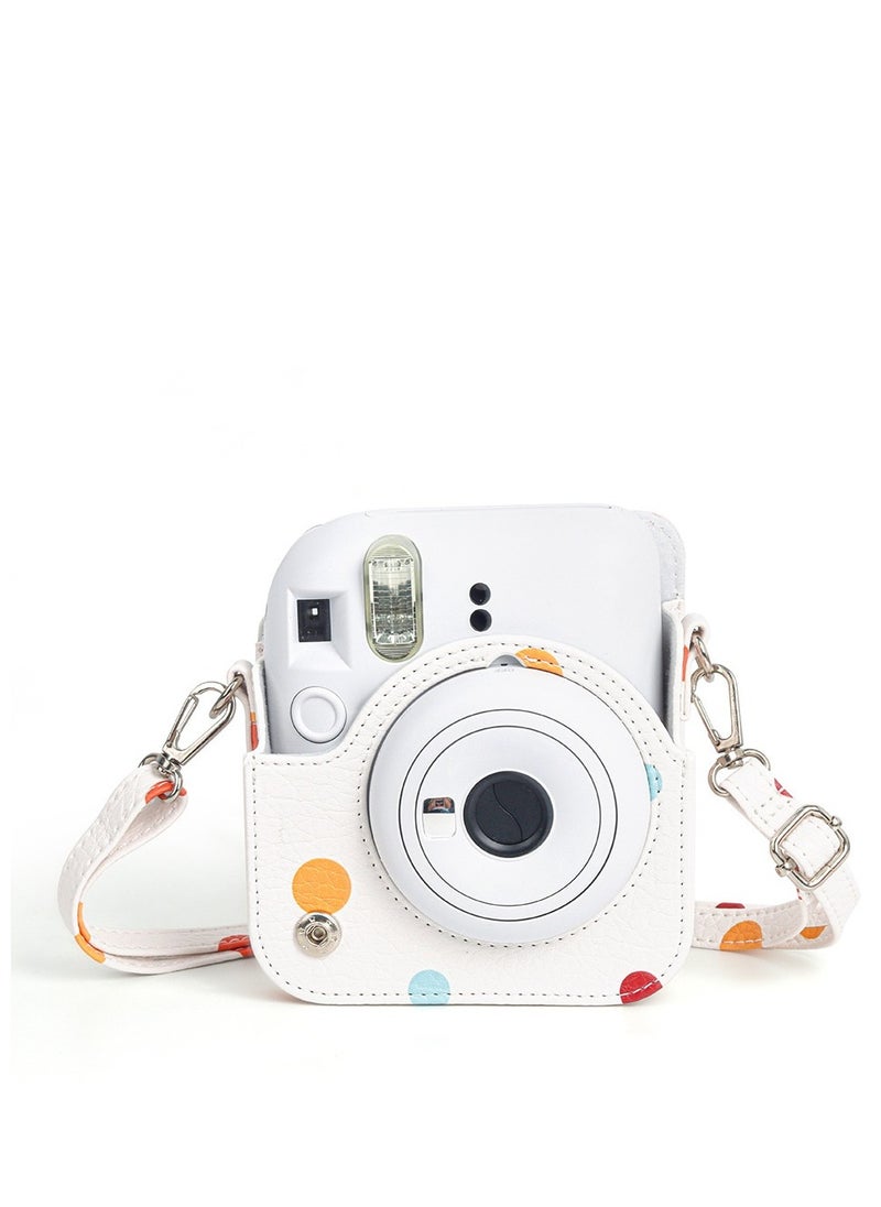 Generic Instant Camera Case Bag With Strap For Fujifilm Instax Mini 12 Pink  - Image 3