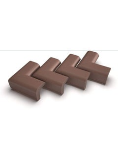 EZ Life Child Safety Corner Guards Eva Foam (Set Of 4) Brown  - Image 1