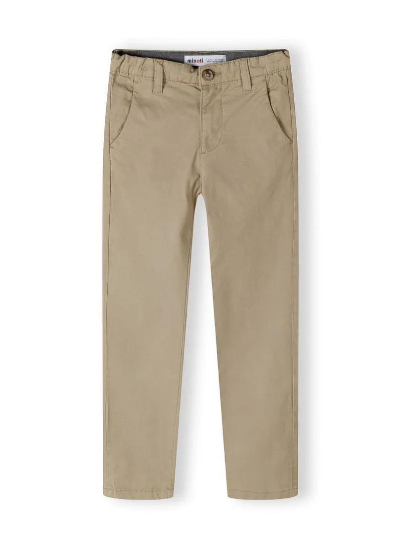 MINOTI Boys' Chino Trousers with Adjustable Waistband