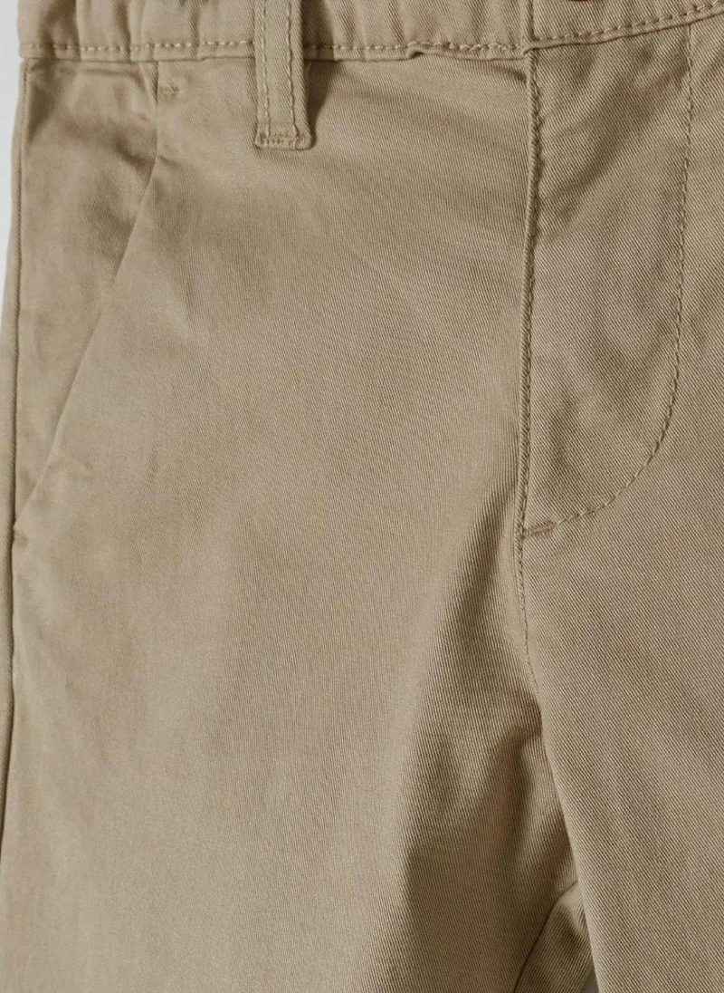 MINOTI Boys' Chino Trousers with Adjustable Waistband