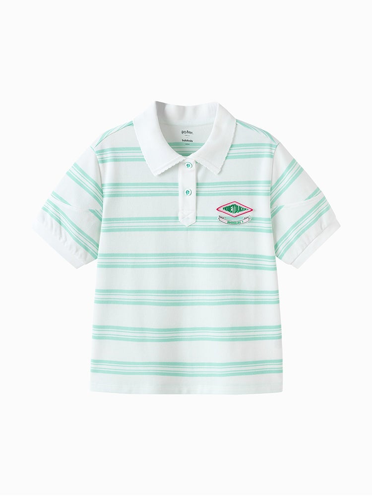 بالابالا تيشيرت بولو مخطط للبنات - Image 1