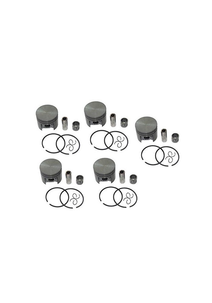 Yurefax 5 Sets 38mm Piston Kit for MS180 Chainsaw - Image 2