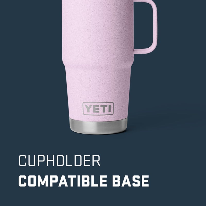 YETI Rambler 20 oz Travel Mug, Stainless Steel, Vacuum Insulated with Stronghold Lid - Image 3