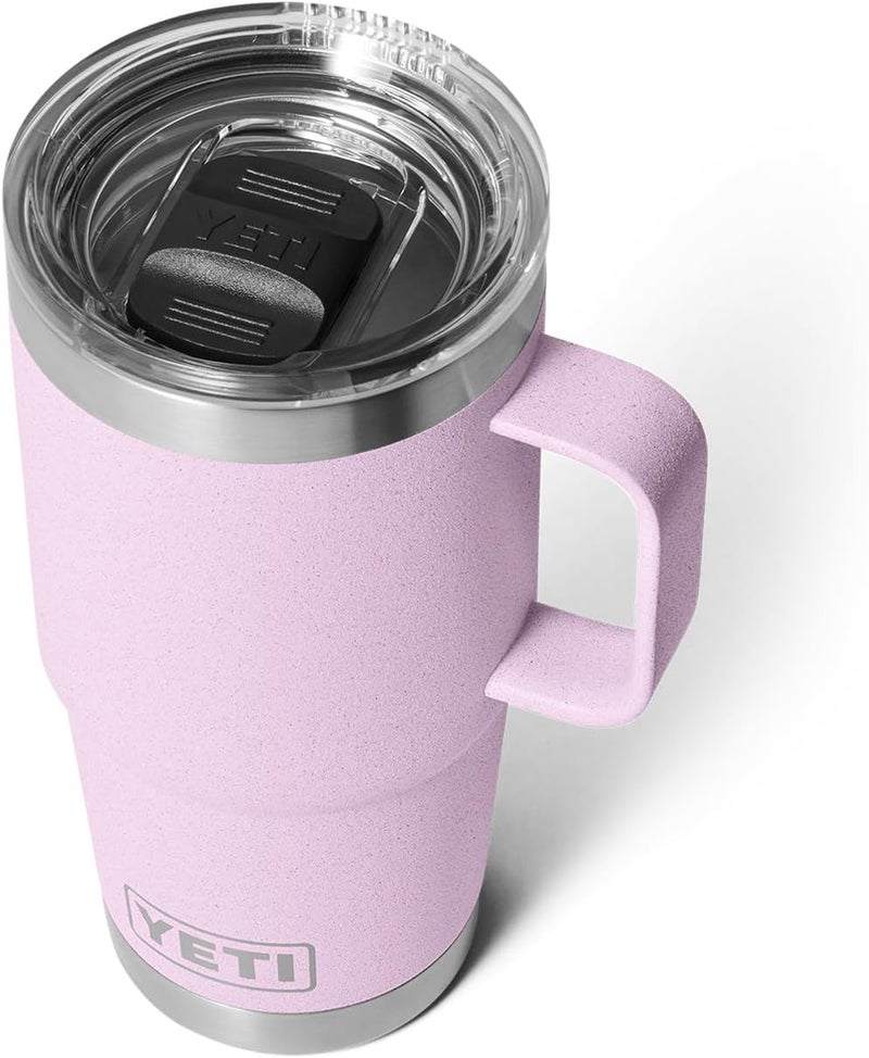 YETI Rambler 20 oz Travel Mug, Stainless Steel, Vacuum Insulated with Stronghold Lid - Image 1