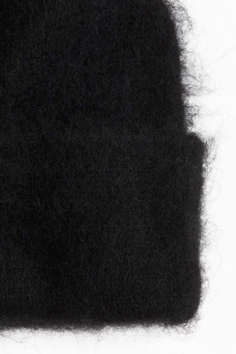 H&M Fuzzy Wool-Blend Beanie