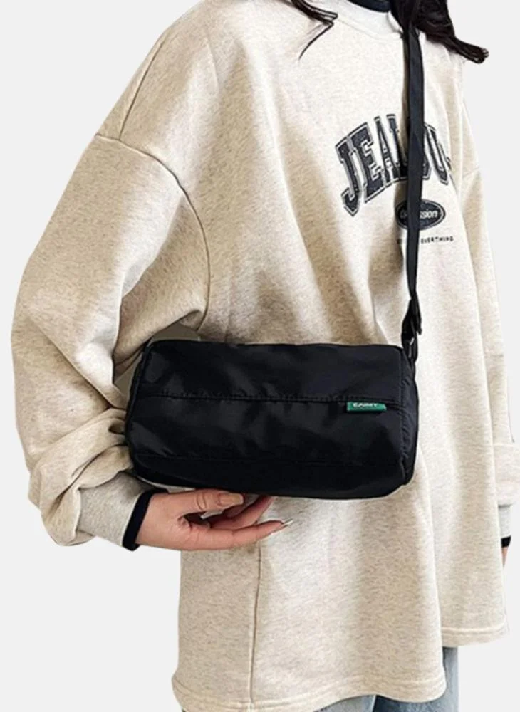 YUNIQEE Black Plain Lifestyle Sling Bag