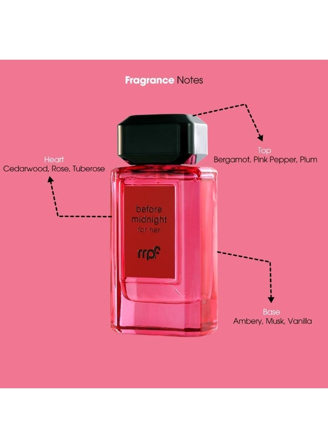 إم بي إف بيفور ميدنايت - للنساء - أو دو برفيوم - 100 مل - Image 2