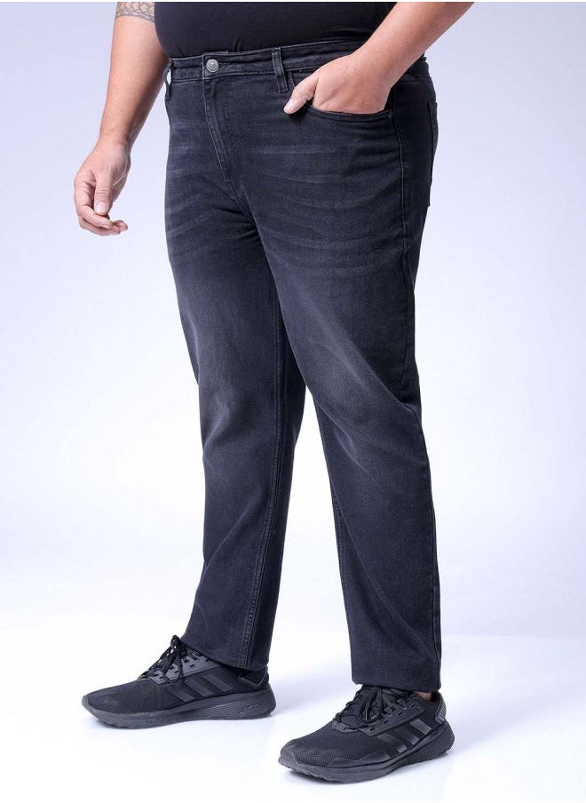HARDSODA Men Plus Size Slim Fit Solid Mid-Rise Stretchable Jeans  - Image 3