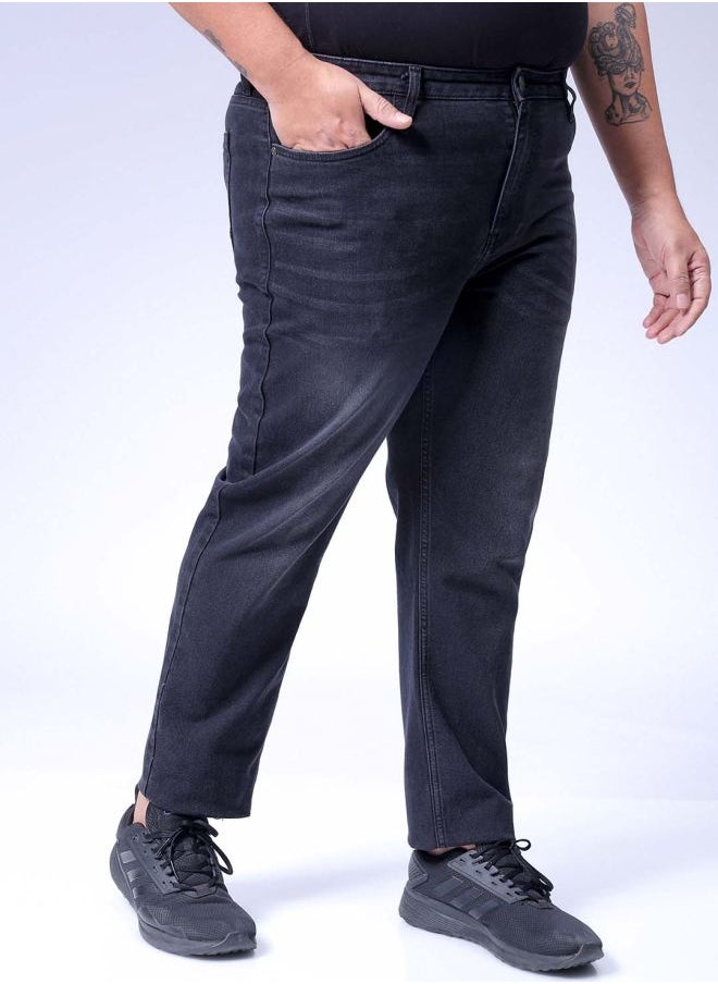HARDSODA Men Plus Size Slim Fit Solid Mid-Rise Stretchable Jeans  - Image 4