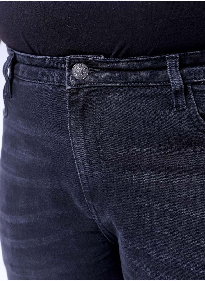HARDSODA Men Plus Size Slim Fit Solid Mid-Rise Stretchable Jeans  - Image 5