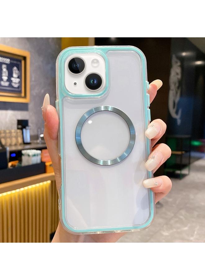 Zaboon Case For iPhone 13 3 in 1 Airbag CD Texture MagSafe Phone Case - Image 1