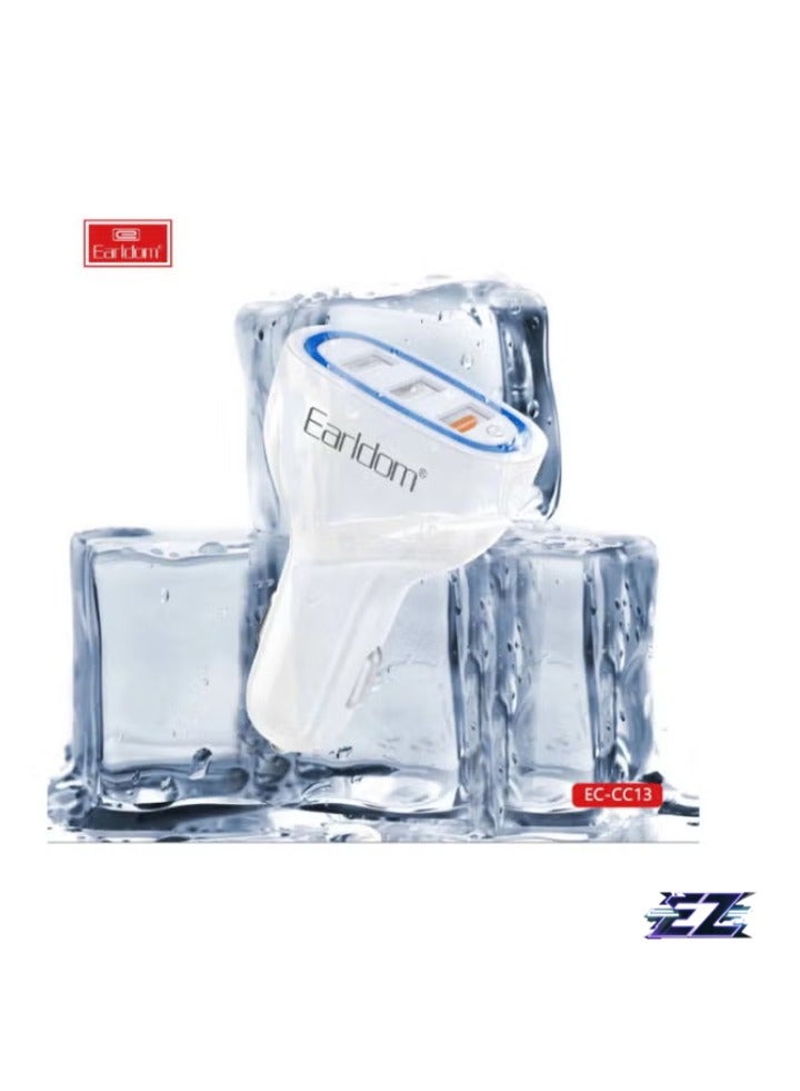 ELTRAZONE 3-Port Car Charger – High-Speed Charging with Advanced Safety Features for Multiple Devices - Image 2