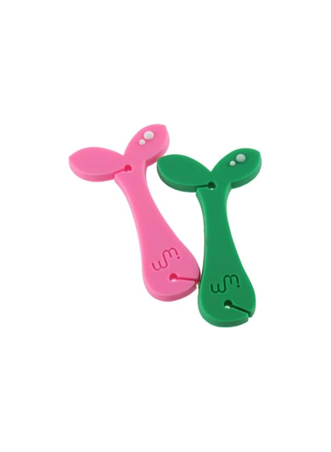 Green Tiger Seedling Winder Cable Wire Organizer USB Charger Cord Holder Desktop Bobbin Mp3 Multipurpose Phone TAM72-SRK - Image 5