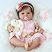 SCOM Lifelike Reborn Baby Dolls  20 Inch RealisticNewborn Baby Doll Girl Real Life Baby Dolls with Soft Weighted Body Poseable Real Baby Reborn Gift Toy for 3 Years Old Kids - Image 2